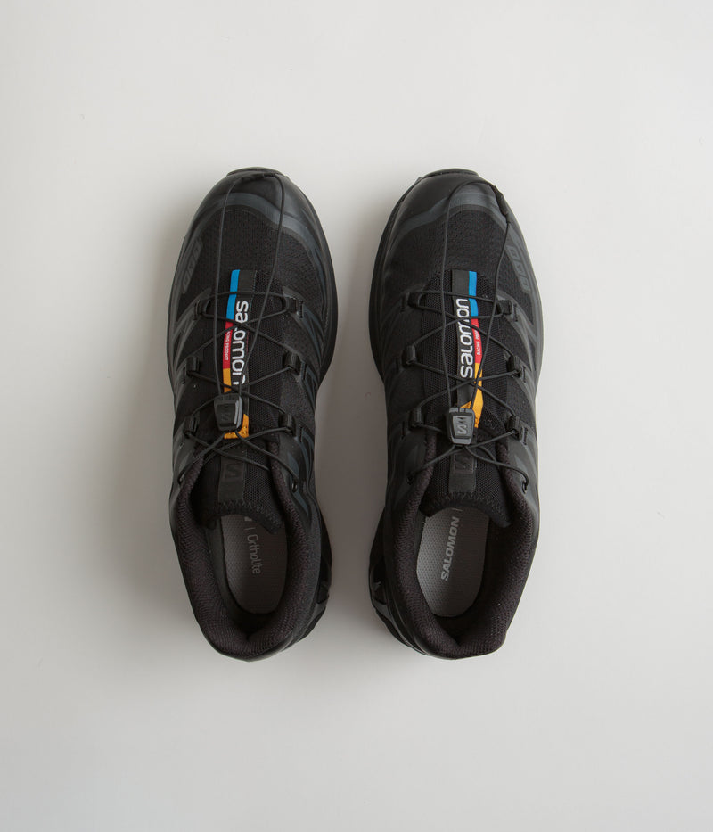Salomon XT-6 Shoes in Black and Black / Phantom