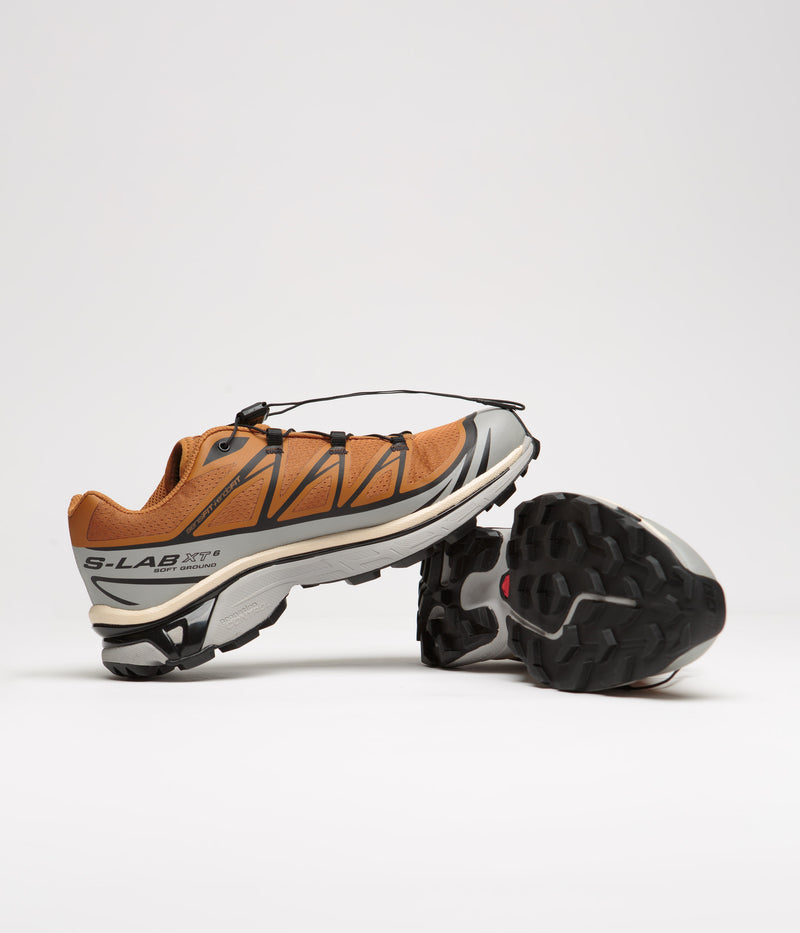 Salomon XT-6 Shoes in Cathay Spice and Quarry / Rose Cloud