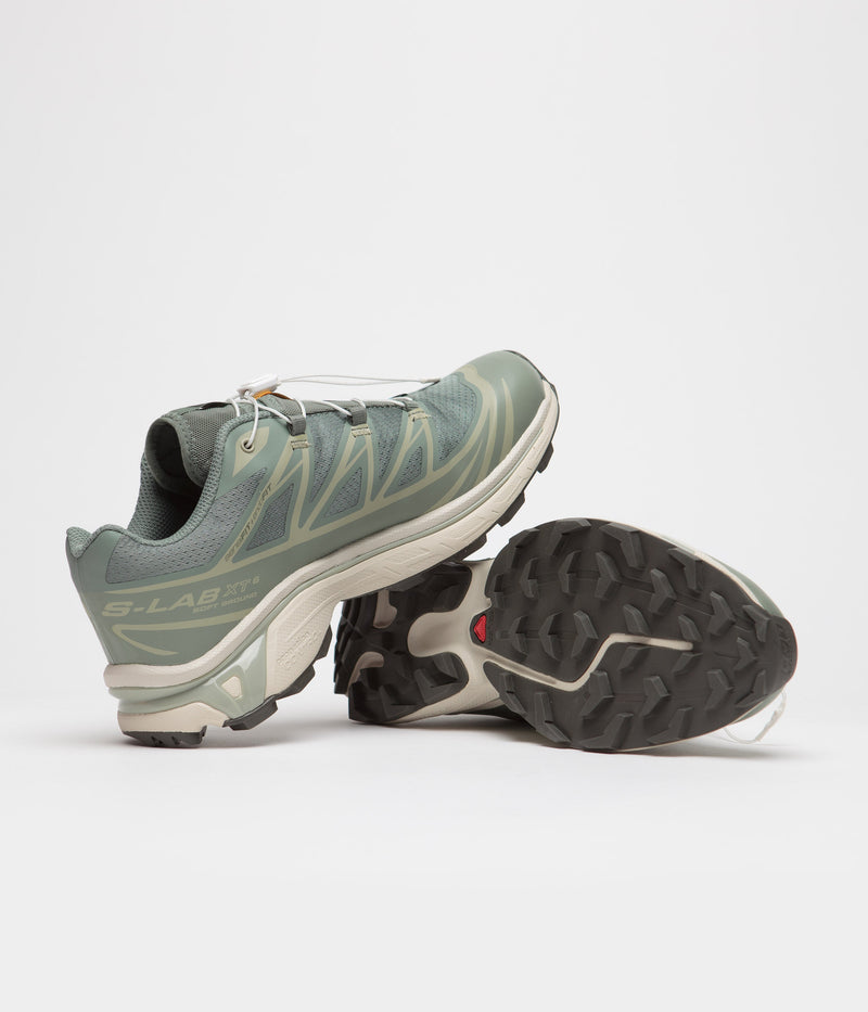 Salomon XT-6 Shoes in Laurel Wreath and Lily Pad / Desert Sage