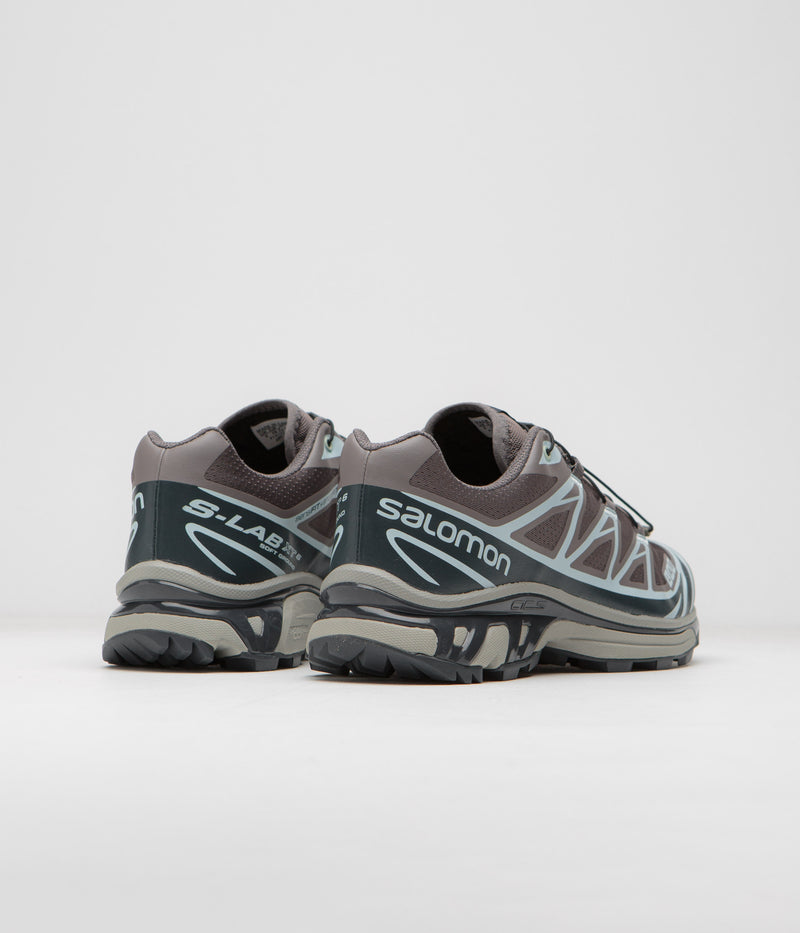 Salomon XT-6 Shoes in Plum Kitten and India Ink / Ballad Blue
