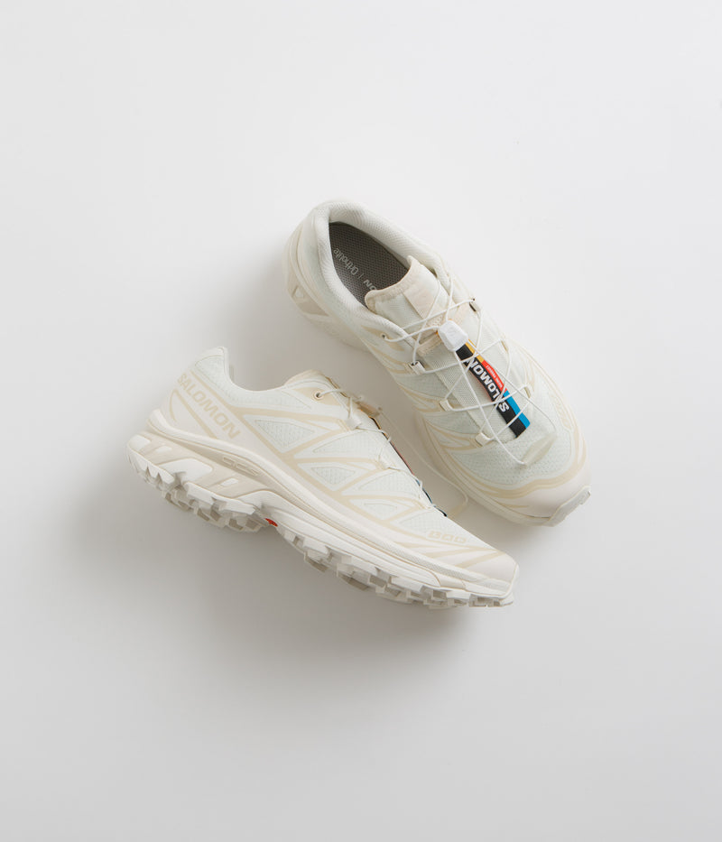 Salomon XT-6 Shoes in Vanilla Ice and Vanilla Ice / Almond Milk