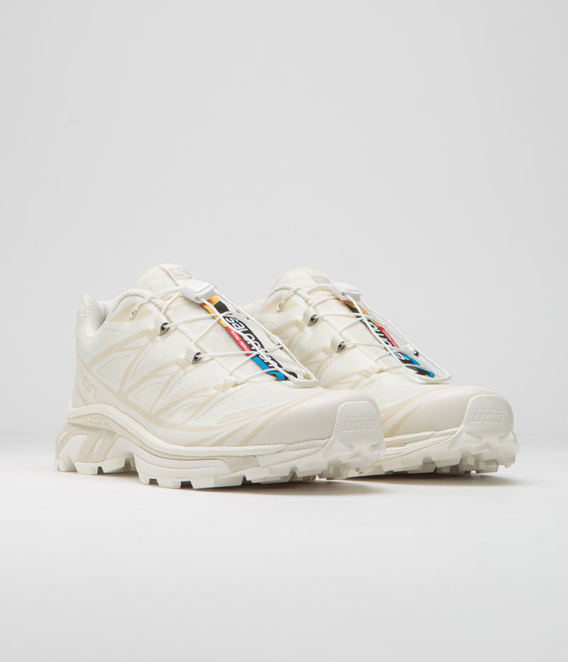 Salomon XT-6 Shoes in Vanilla Ice and Vanilla Ice / Almond Milk