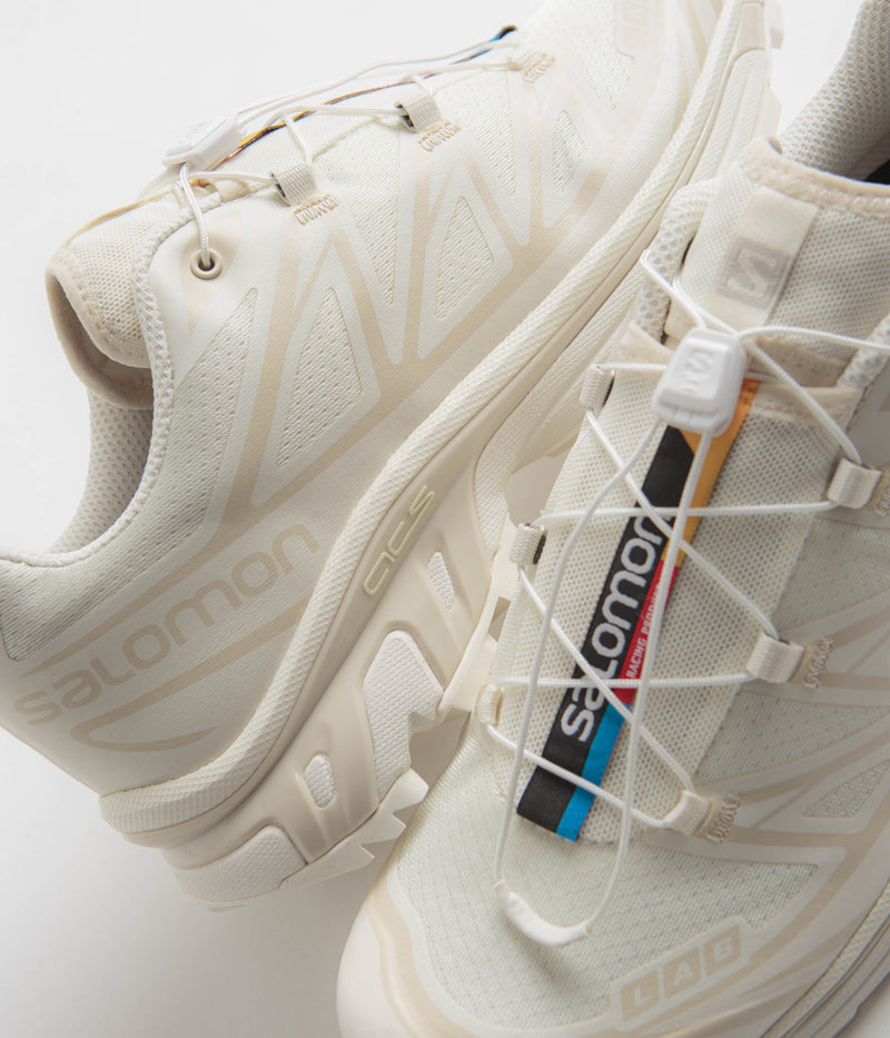 Salomon XT-6 Shoes in Vanilla Ice and Vanilla Ice / Almond Milk