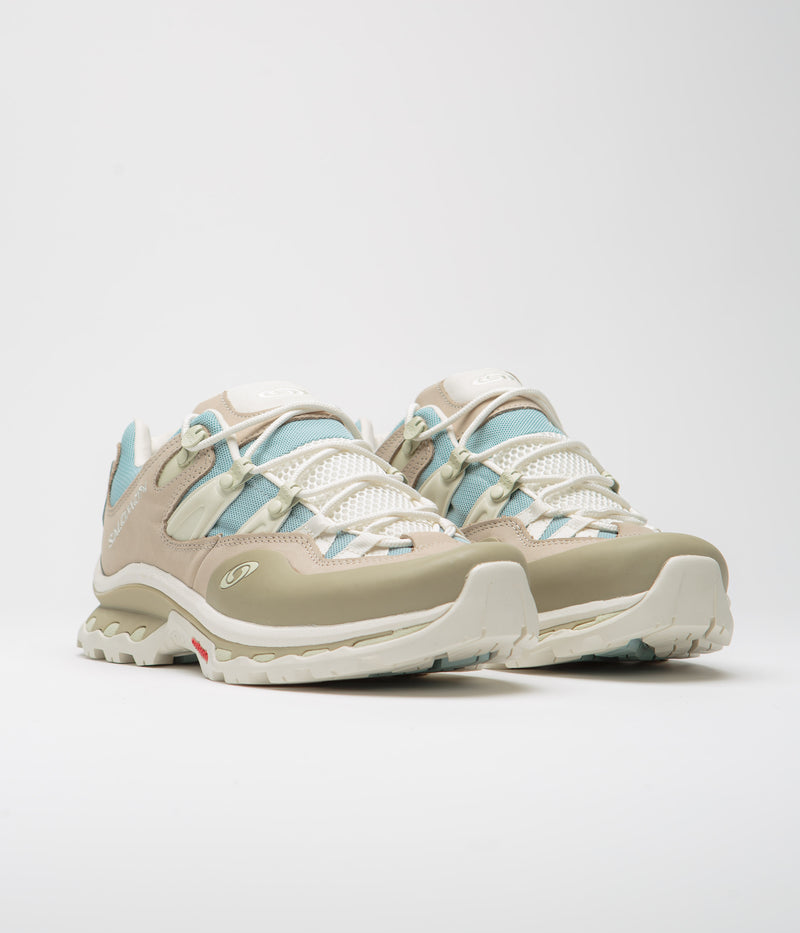 Salomon XT-Quest 2 Shoes in Winter Pear and Sterling Blue / Slate Green