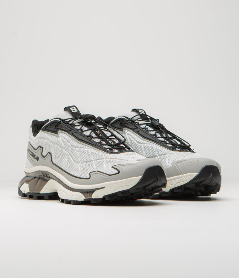 Salomon XT-Slate Shoes in Glacier Gray and Ghost Gray / Black