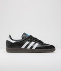Adidas Samba ADV Shoes in Core Black and FTWR White / Gum5