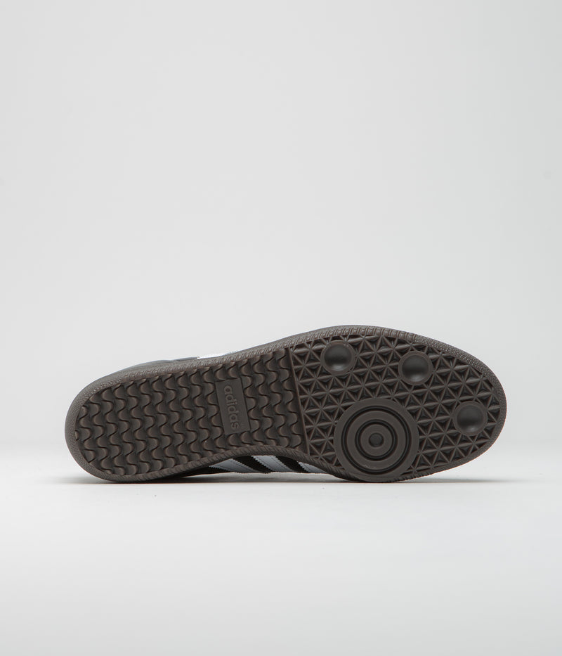 Adidas Samba ADV Shoes in Core Black and FTWR White / Gum5