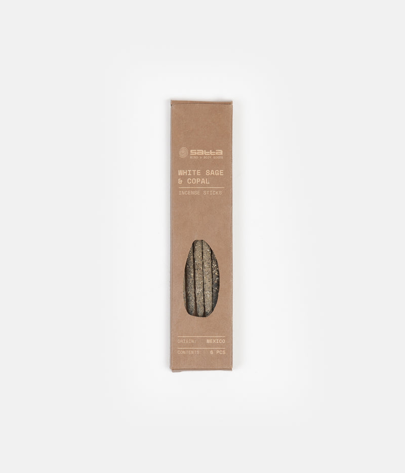Satta Sage & Copal Incense in 6 Pack