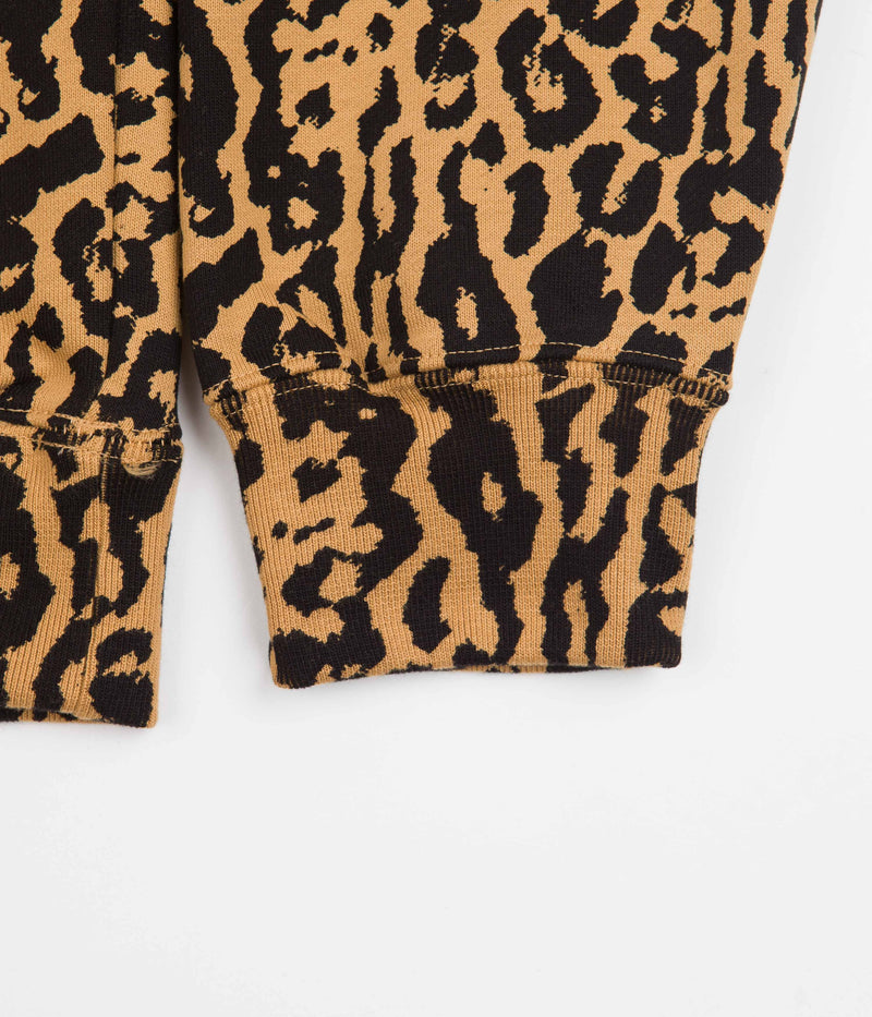 Nike SB Animal Print Hoodie in Elemental Gold