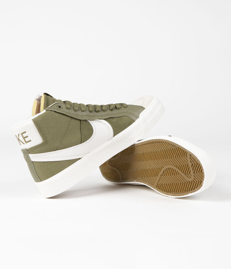 Nike SB Blazer Mid Premium Plus Shoes in Pilgrim and Phantom