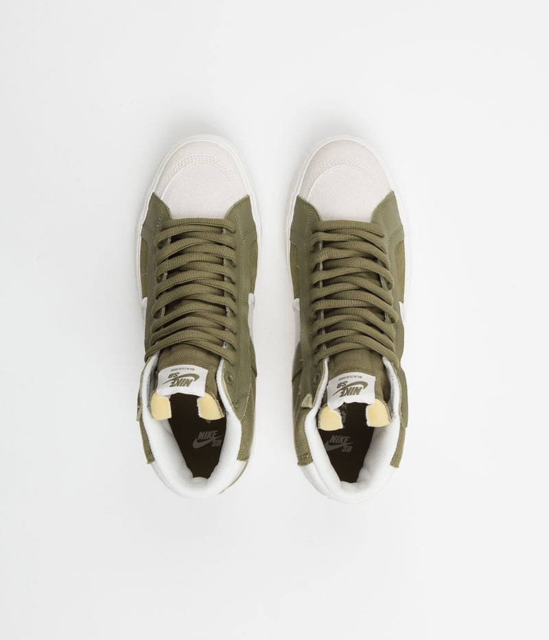 Nike SB Blazer Mid Premium Plus Shoes in Pilgrim and Phantom