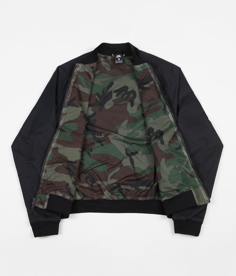 Nike SB Bomber Jacket in Black and Black