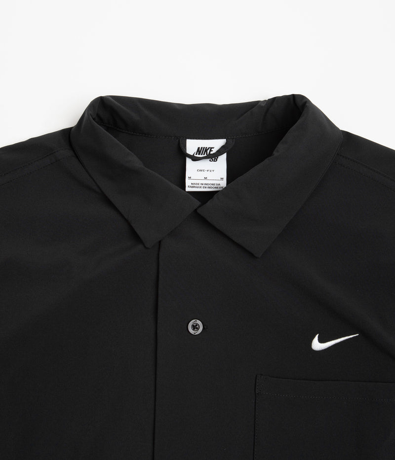 Nike SB Bowling Short Sleeve Shirt in Black and White