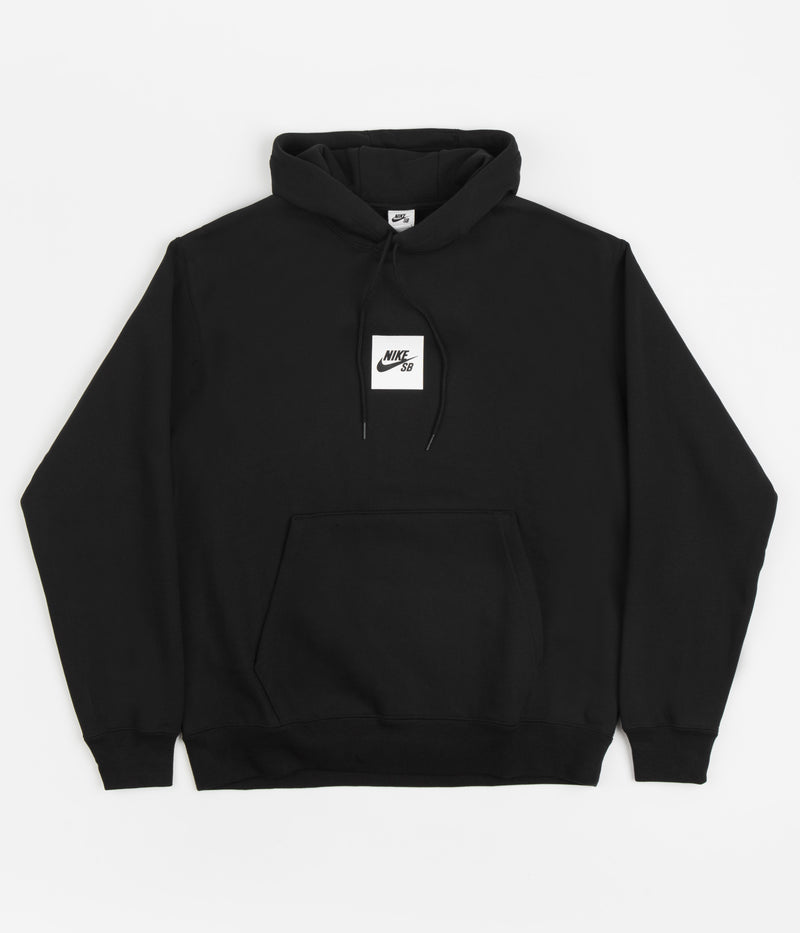 Nike SB Box Logo Hoodie in Black