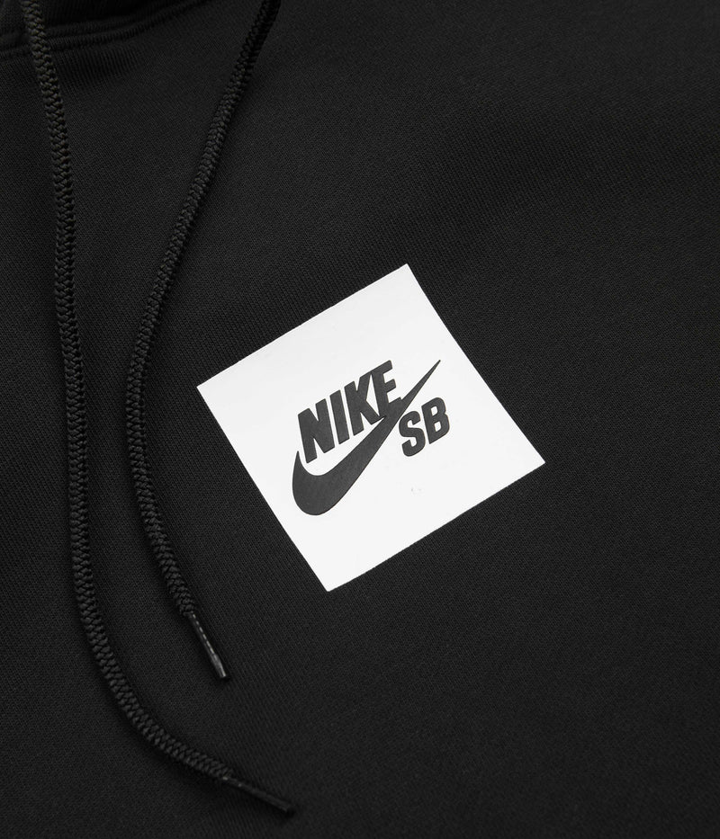 Nike SB Box Logo Hoodie in Black