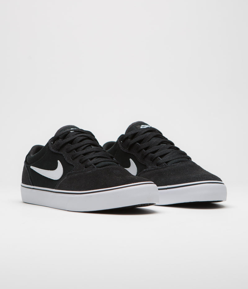 Nike SB Chron 2 Shoes in Black and White and Black