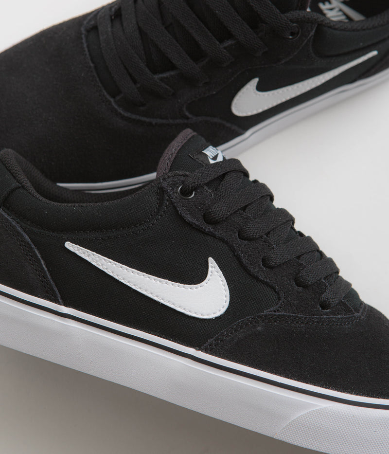 Nike SB Chron 2 Shoes in Black and White and Black