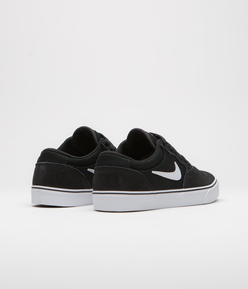 Nike SB Chron 2 Shoes in Black and White and Black