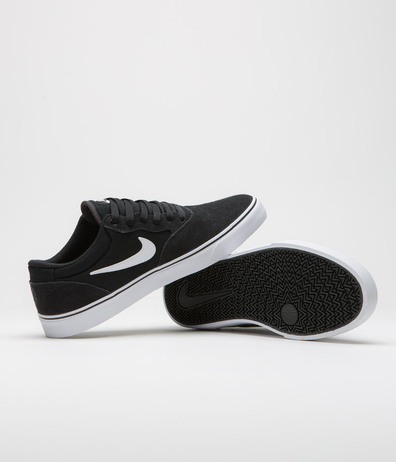 Nike SB Chron 2 Shoes in Black and White and Black