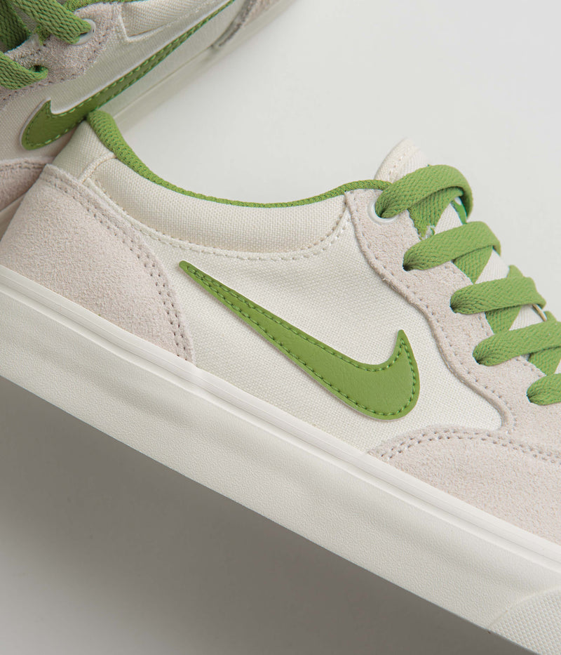 Nike SB Chron 2 Shoes in Phantom and Chlorophyll and Summit White - Sail