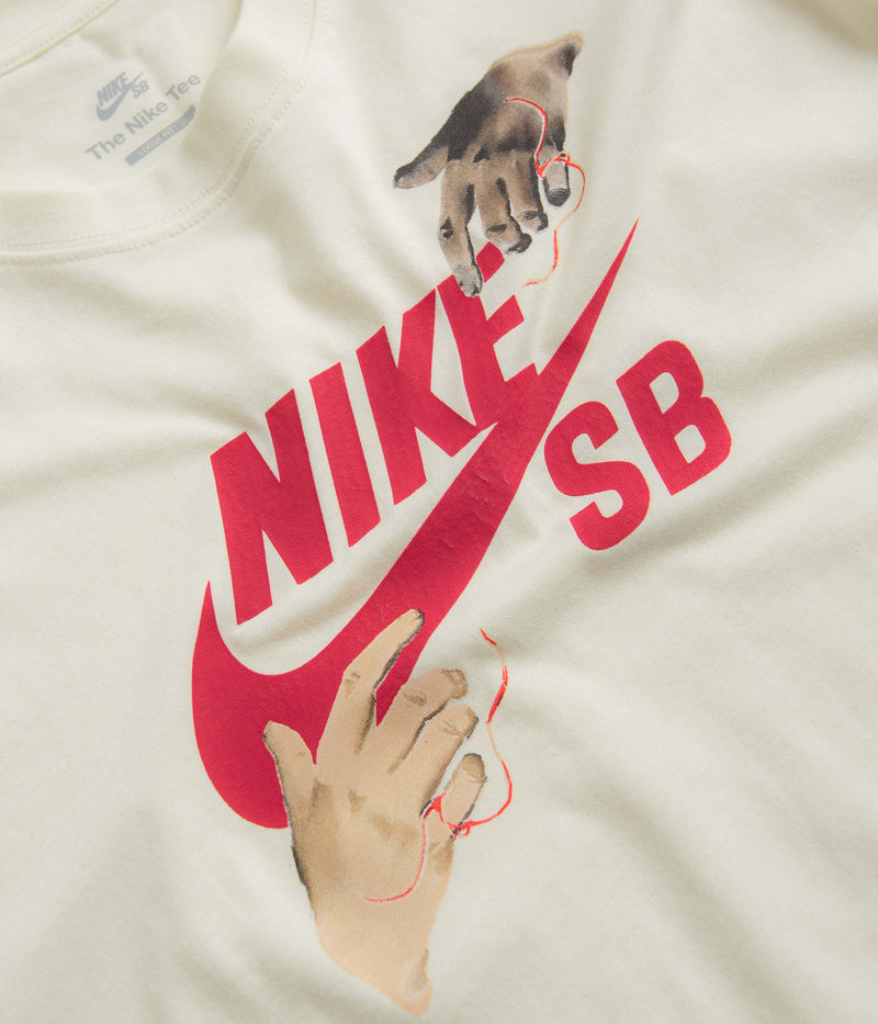 Nike SB City of Love Long Sleeve T-Shirt in Coconut Milk