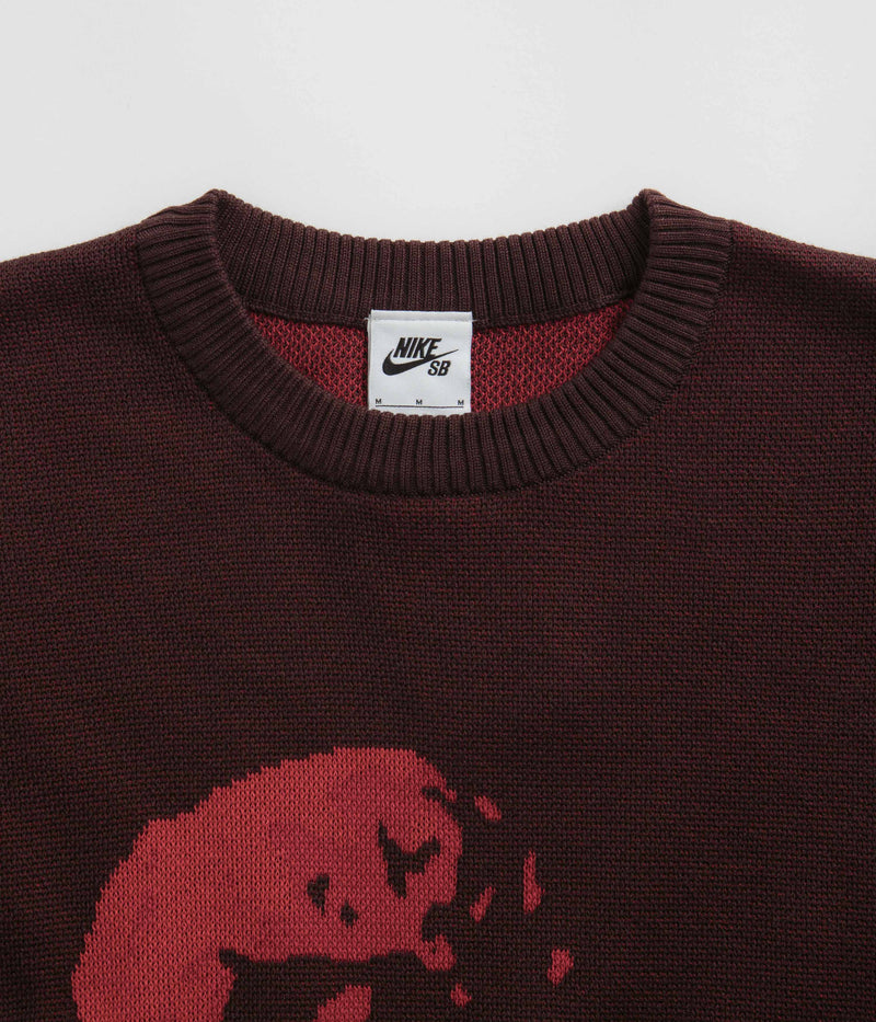 Nike SB Corposk8 Crewneck Sweatshirt in Earth