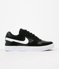 Nike SB Delta Force Vulc Shoes in Black and White and Anthracite - White