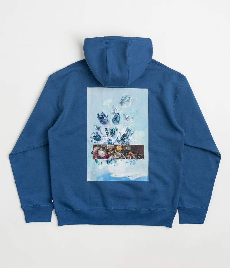 Nike SB Distorted Graphic Hoodie in Industrial Blue