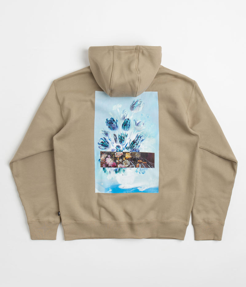 Nike SB Distorted Graphic Hoodie in Khaki