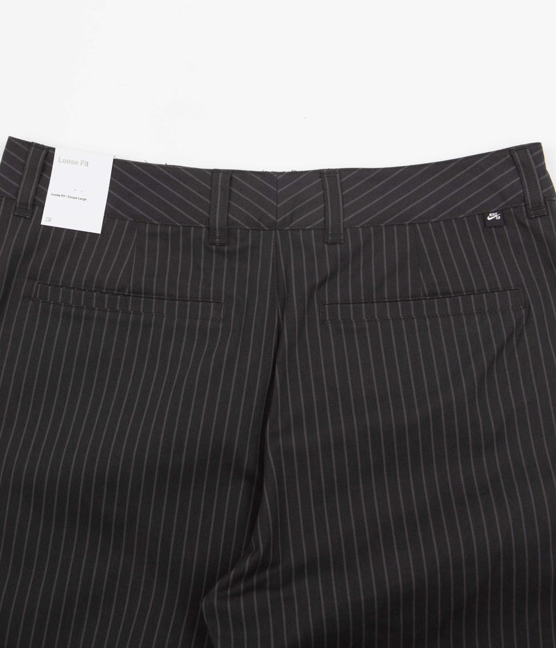 Nike SB Dri-FIT Pinstripe Chino Pants in Black
