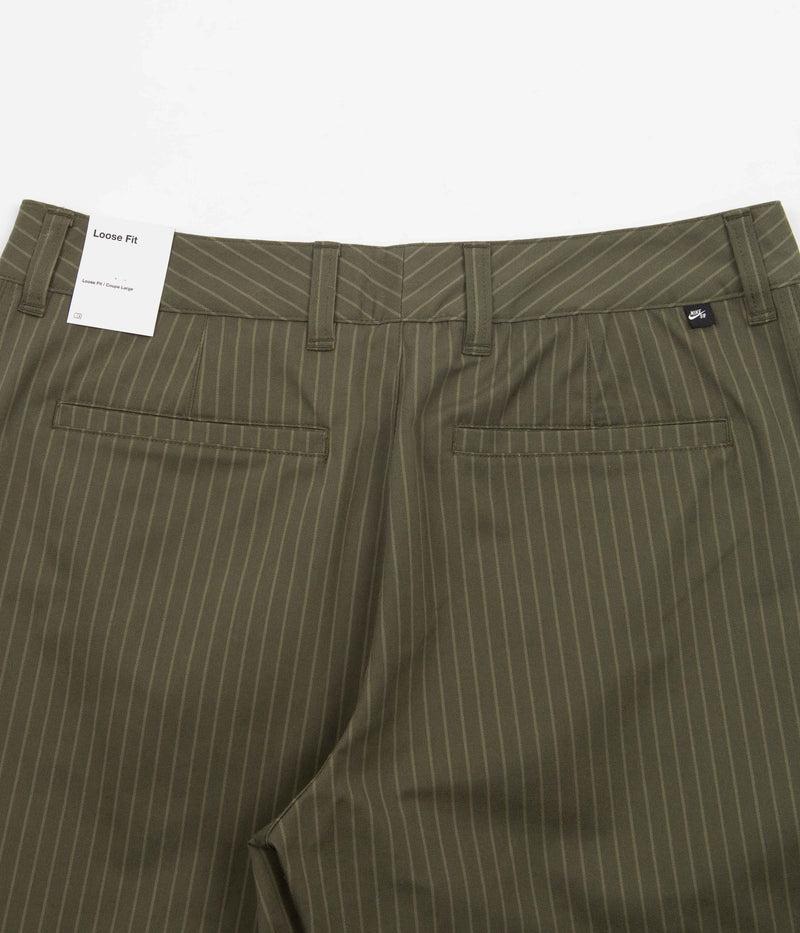 Nike SB Dri-FIT Pinstripe Chino Pants in Cargo Khaki