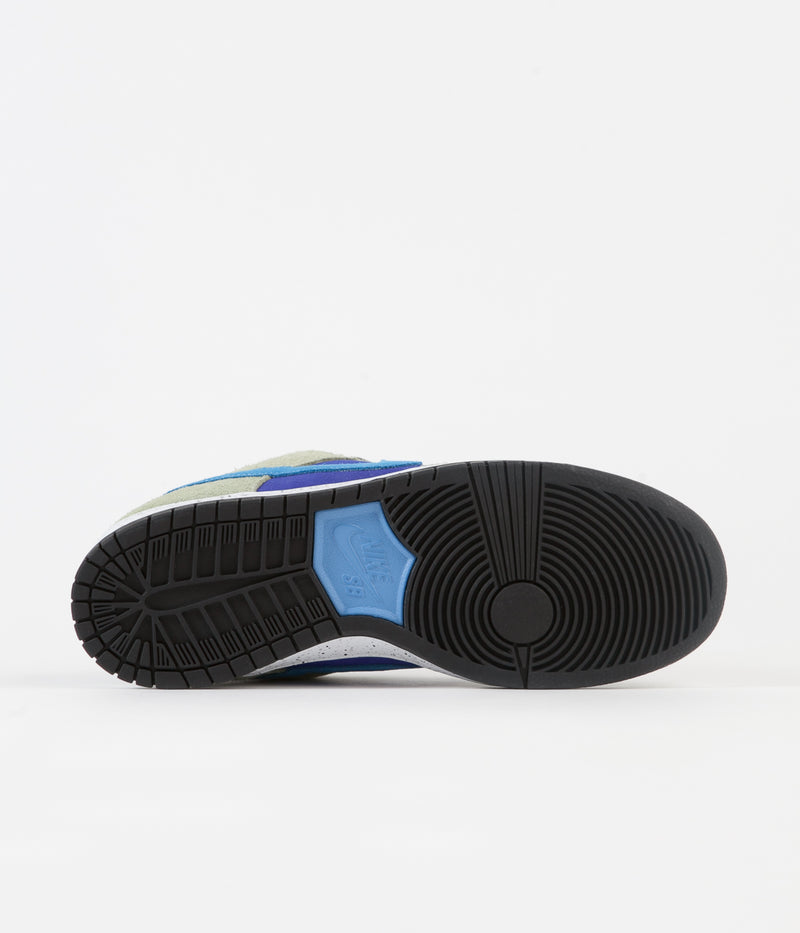 Nike SB Dunk Low Pro ACG Caldera Shoes in Celadon and Coast and Concord - Black