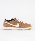 Nike SB Dunk Low Pro Orange Label Shoes in Dark Russet and Sail and Dark Russet - Black