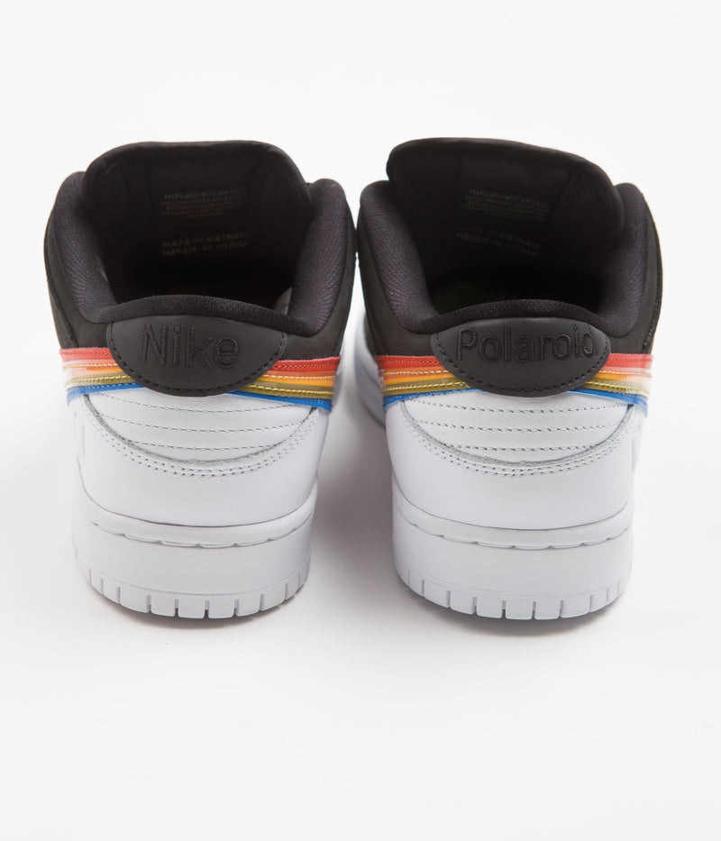 Nike SB Dunk Low Pro 'Polaroid' Shoes in Black and Black and White