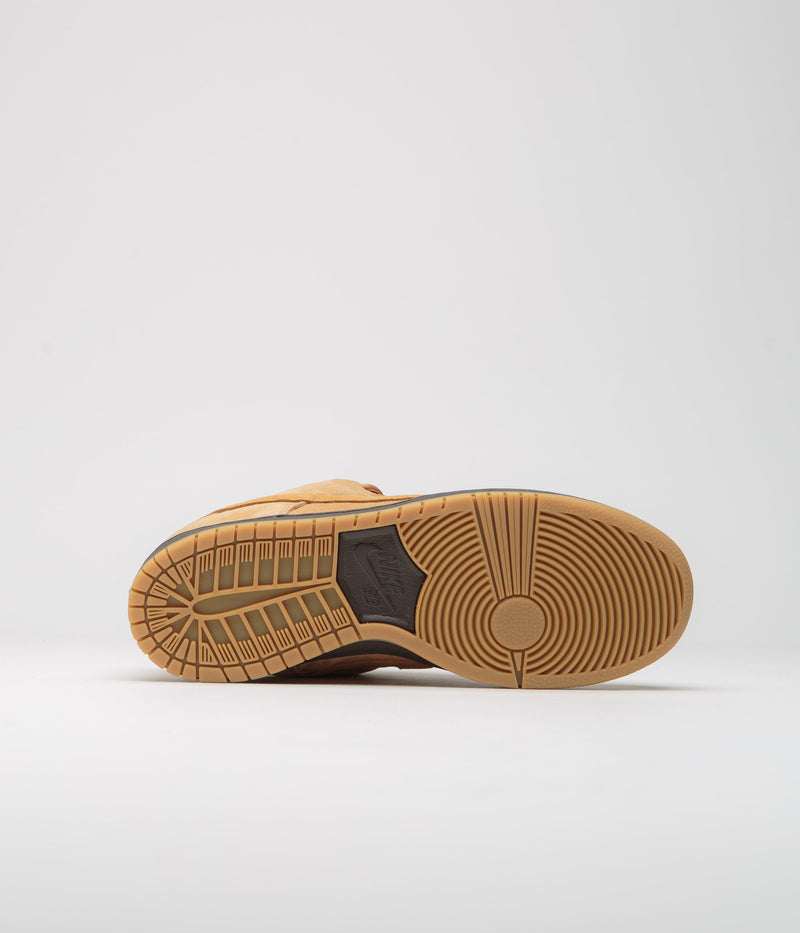 Nike SB Dunk Low Pro 'Wheat' Shoes in Flax and Flax and Flax - Baroque Brown
