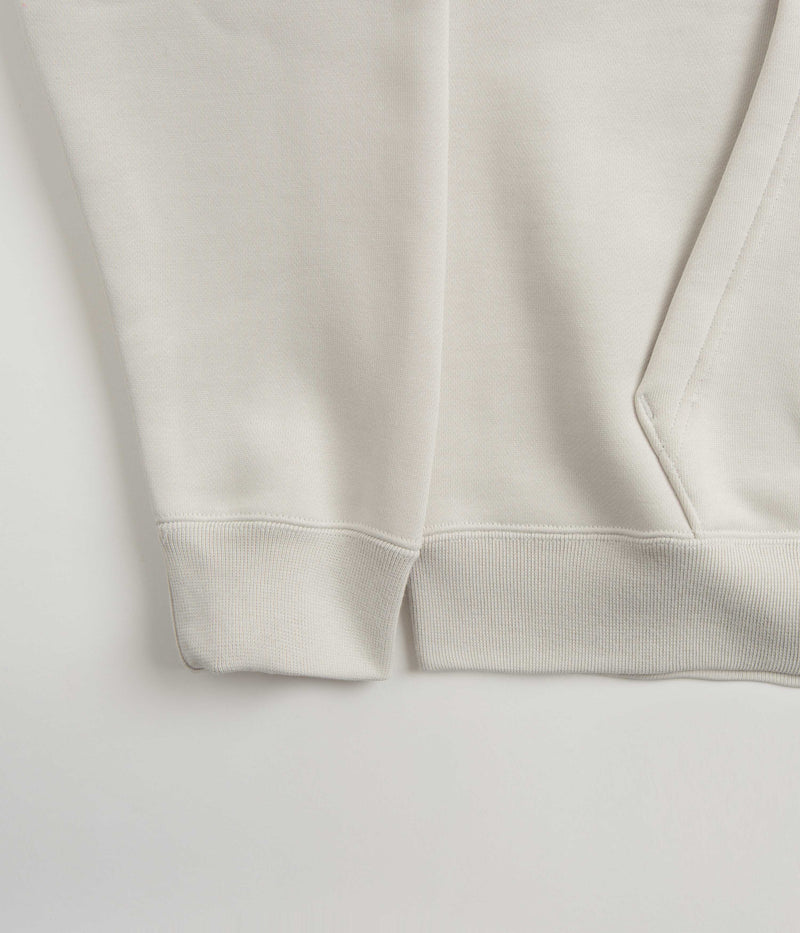 Nike SB Embroidered Graphic Hoodie in Light Bone and Deep Jungle