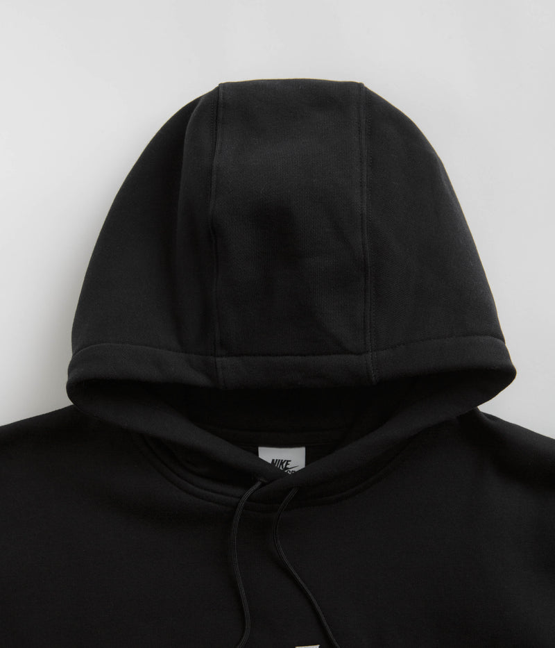 Nike SB Essential Logo Hoodie in Black and White