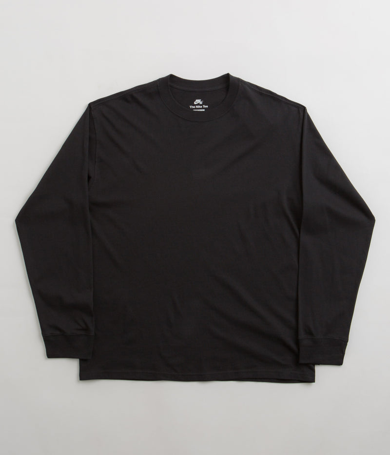 Nike SB Essentials Long Sleeve T-Shirt in Black