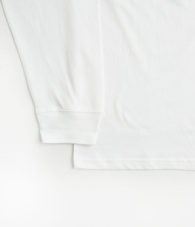 Nike SB Essentials Long Sleeve T-Shirt in White