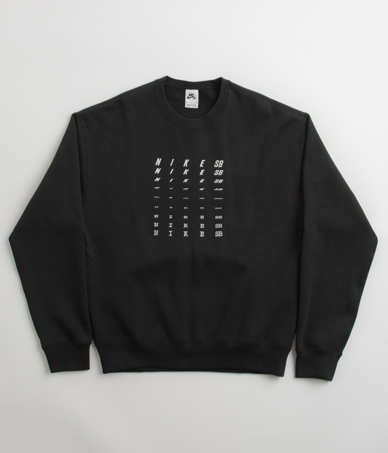 Nike SB Fade Crewneck Sweatshirt in Black