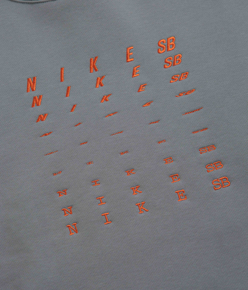 Nike SB Fade Crewneck Sweatshirt in Smoke Grey