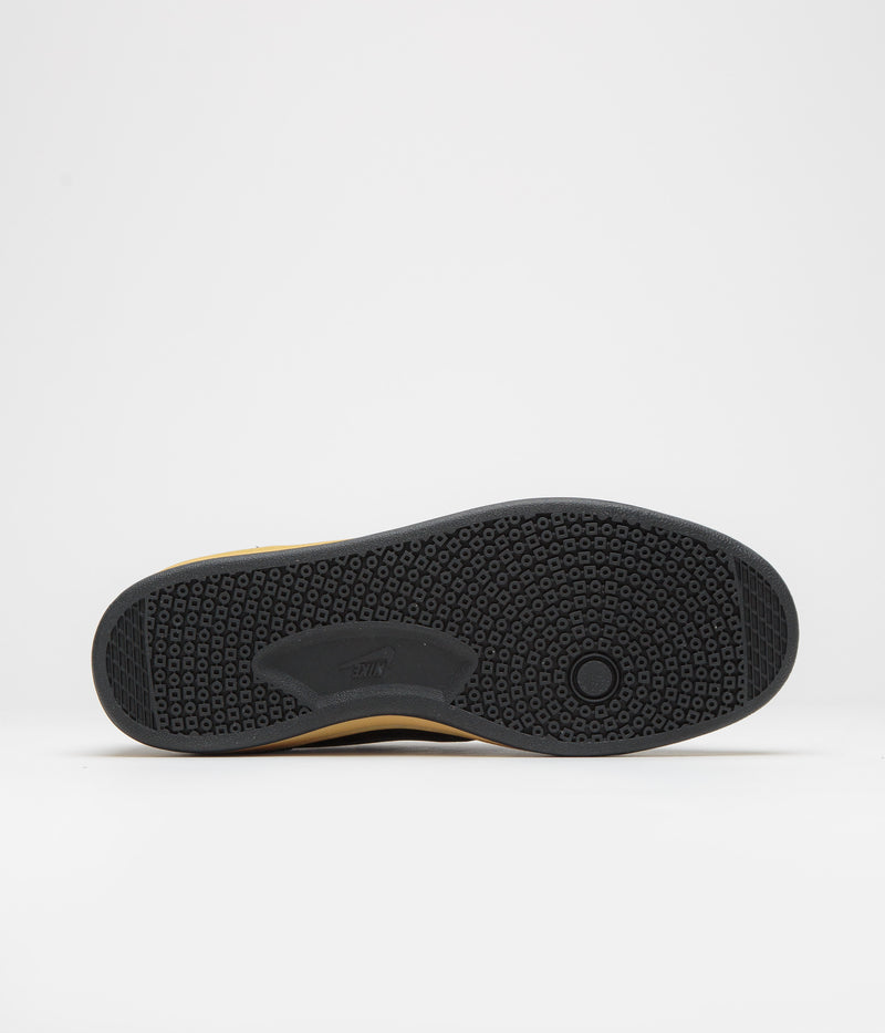 Nike SB FC Classic Shoes in Black and Anthracite and Black - Vivid Orange