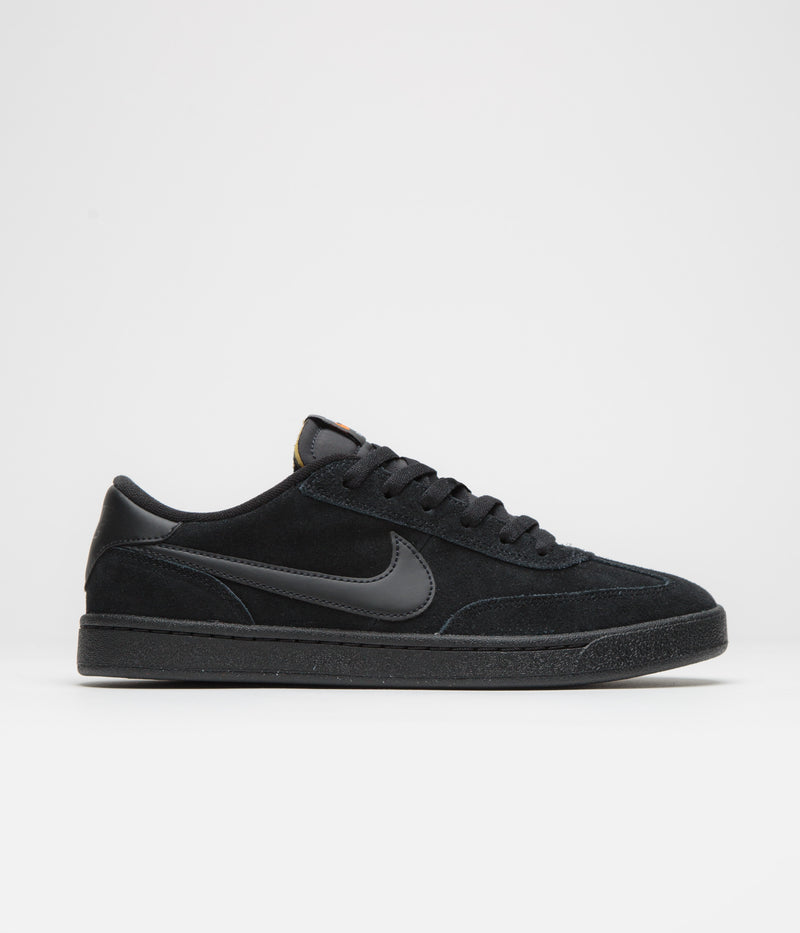 Nike SB FC Classic Shoes in Black and Black and Black - Vivid Orange