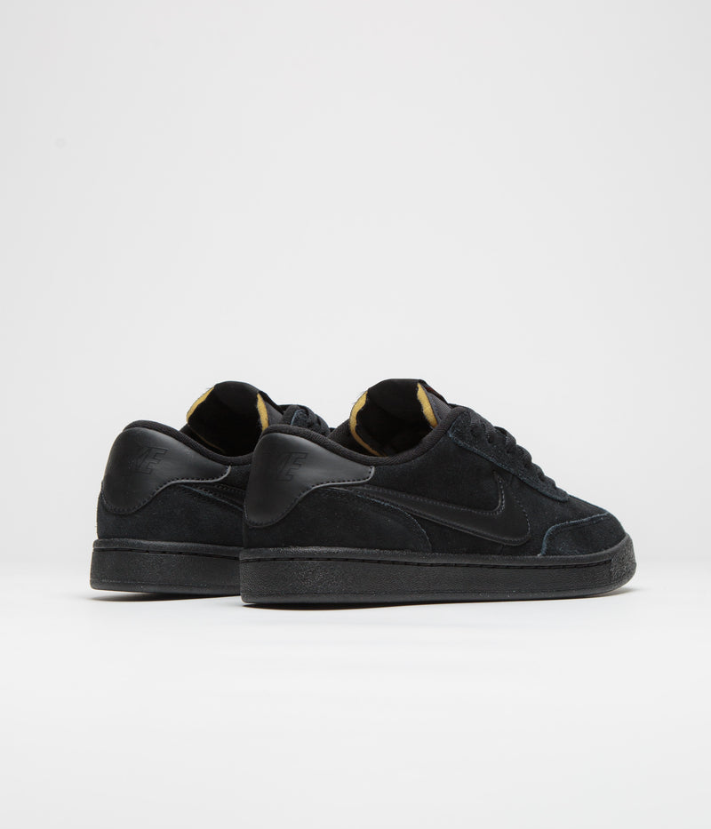 Nike SB FC Classic Shoes in Black and Black and Black - Vivid Orange