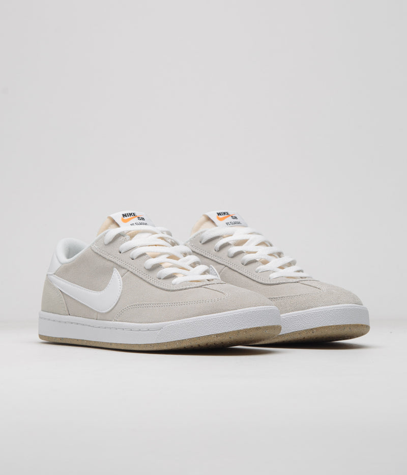 Nike SB FC Classic Shoes in Summit White and Summit White and White