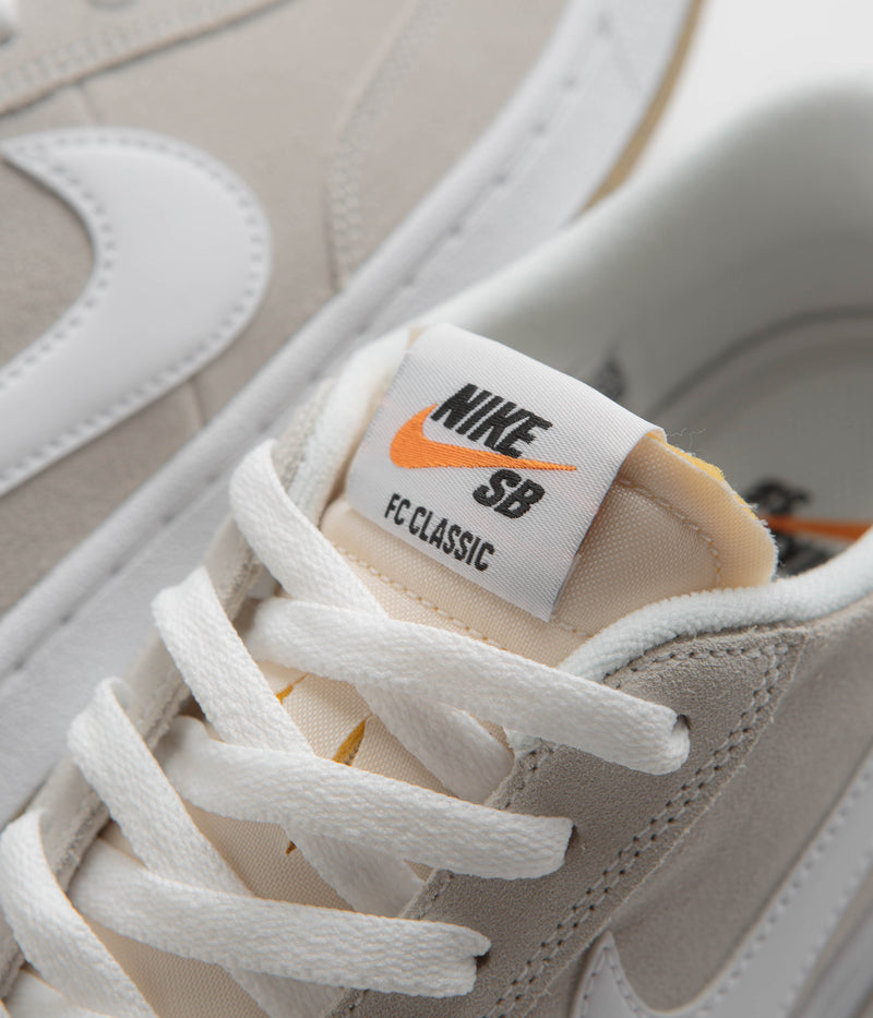 Nike SB FC Classic Shoes in Summit White and Summit White and White