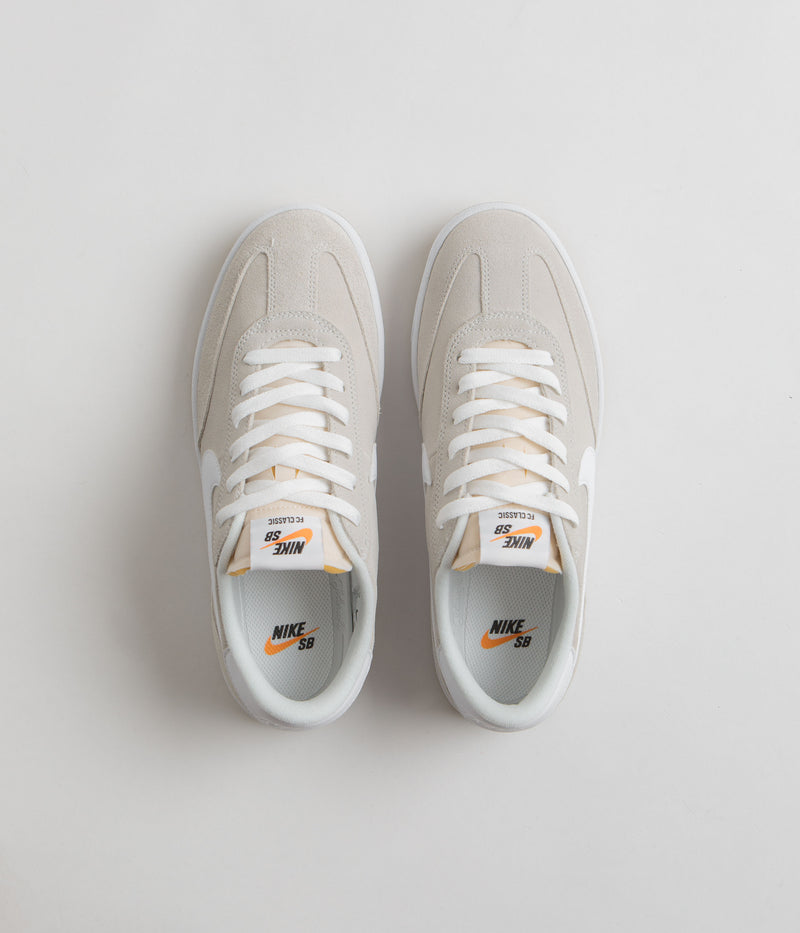 Nike SB FC Classic Shoes in Summit White and Summit White and White