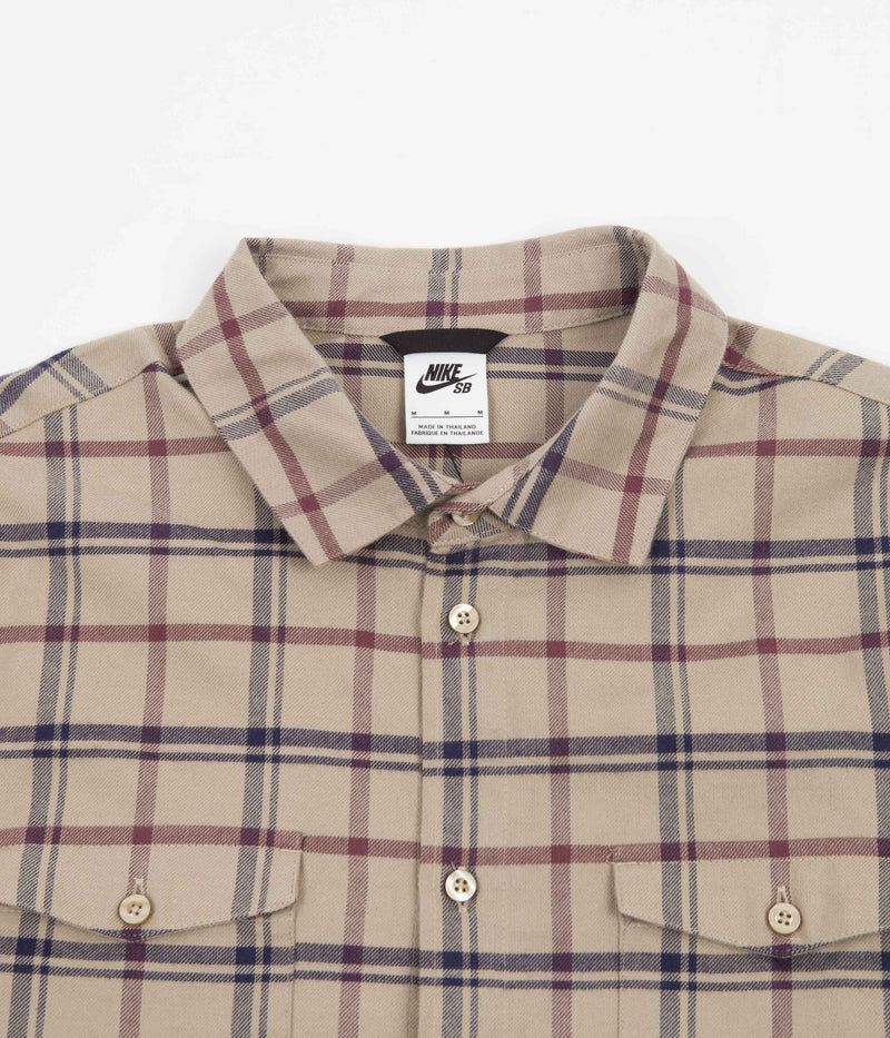 Nike SB Flannel Shirt in Khaki