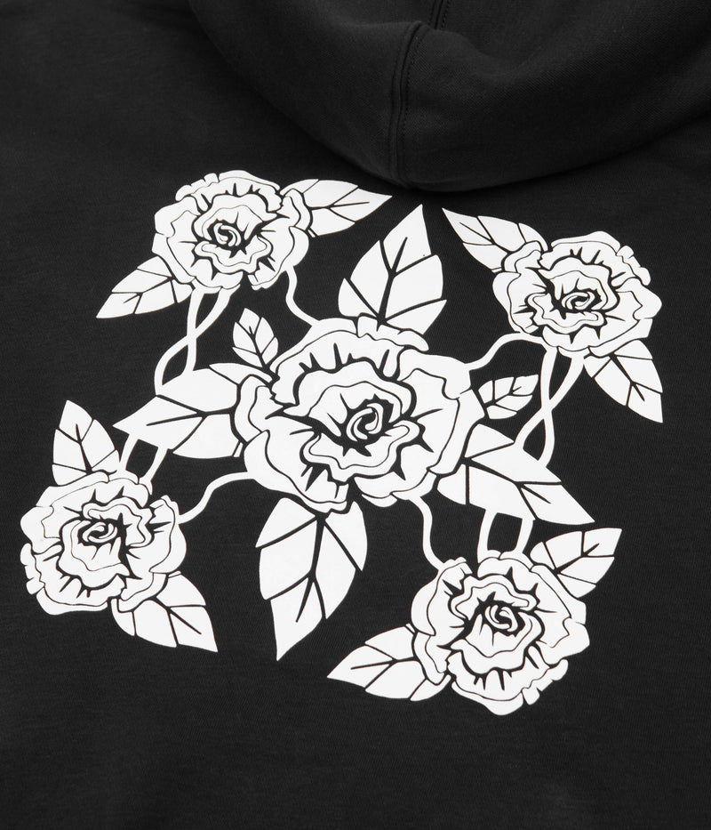Nike SB Flowers Hoodie in Black and White