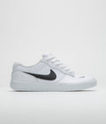 Nike SB Force 58 Premium Shoes in White and Black and White - White